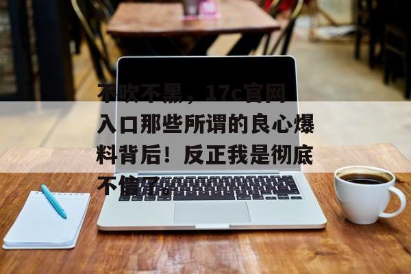 不吹不黑，17c官网入口那些所谓的良心爆料背后！反正我是彻底不信了。